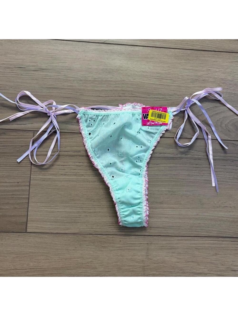 Y2K RIBBON TIE PANTIES